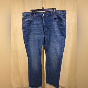 Levi's Men's Dark Blue Straight Jeans 42X32